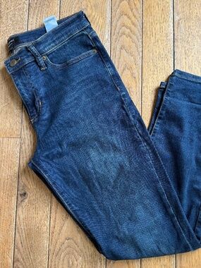 Banana Republic Skinny Fit New House Mid Rise Blue Dark Wash Jeans Women's 29/8